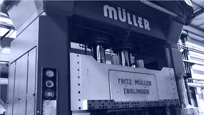 Hydraulic double column presses